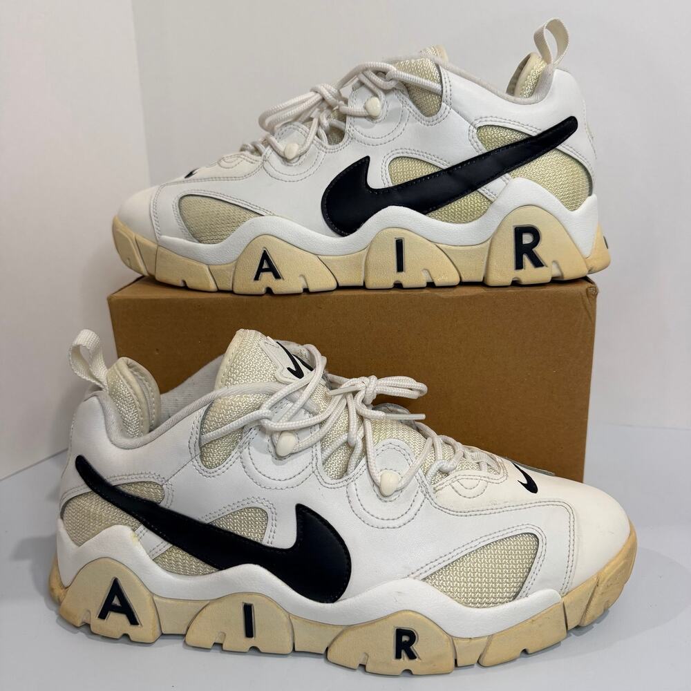 Nike Air Barrage Low “Summit White” Men’s Size 12 Retro Sneakers CW3130-100